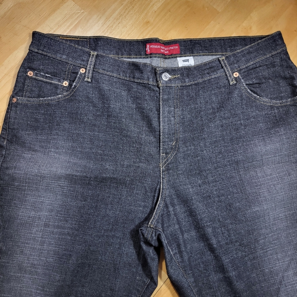 Levis 515 Womens Plus Size 18 M  Nouveau Boot Cut Jeans Dark Denim